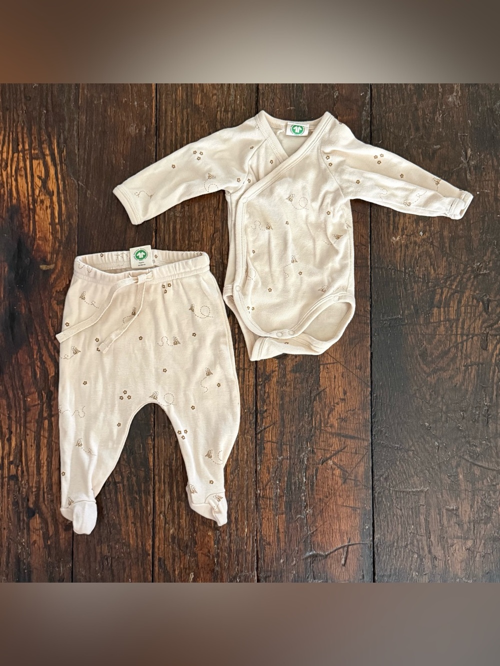 Nature baby set 100% organic cotton - Newborn